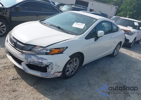 2015 Honda Civic Lx из США, поврежденный, VIN 2HGFG3B51FH524862